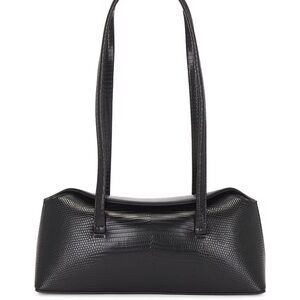 Heaven Mayhem x Freja New York Mini Chrystie Bag in Reptile Noir